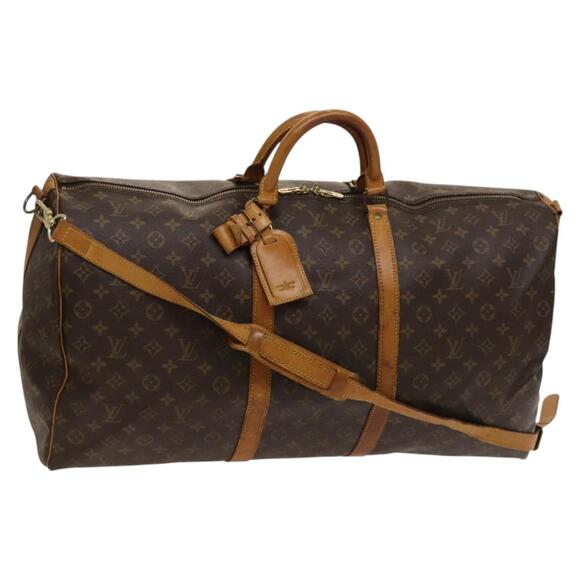 LOUIS VUITTON Monogram Keepall Bandouliere 60 Boston Bag M41412 - Picture 1 of 16